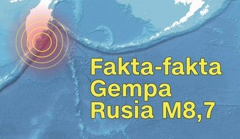 Infografis Fakta Gempa Dahsyat Rusia Magnitudo 8,7