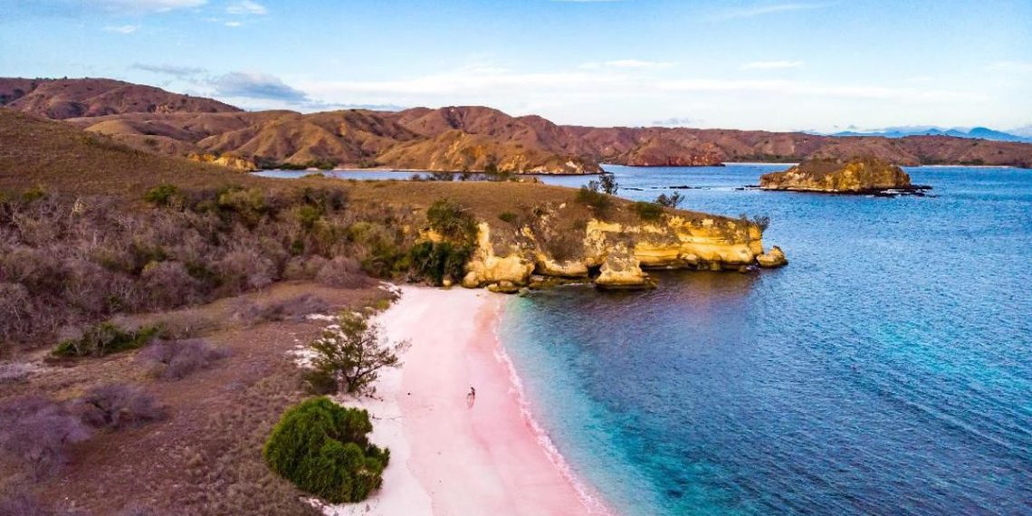 Pantai Pink Pulau Komodo Terpilih Sebagai Pantai Terindah di Dunia