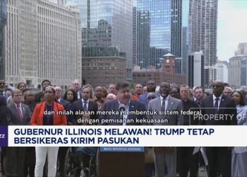 Gubernur Illinois Menentang Keputusan Trump Kirim Pasukan