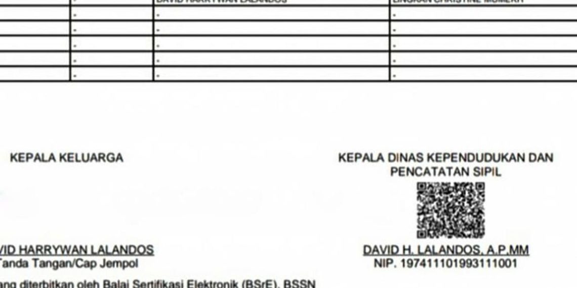 Ganti KK Lama Menjadi KK Barcode dan Syaratnya