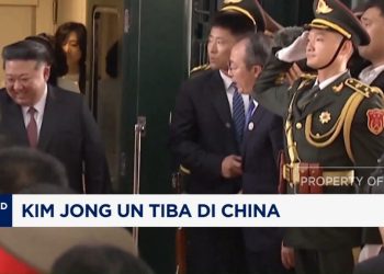 Kedatangan Kim Jong Un di China dengan Kereta Lapis Baja