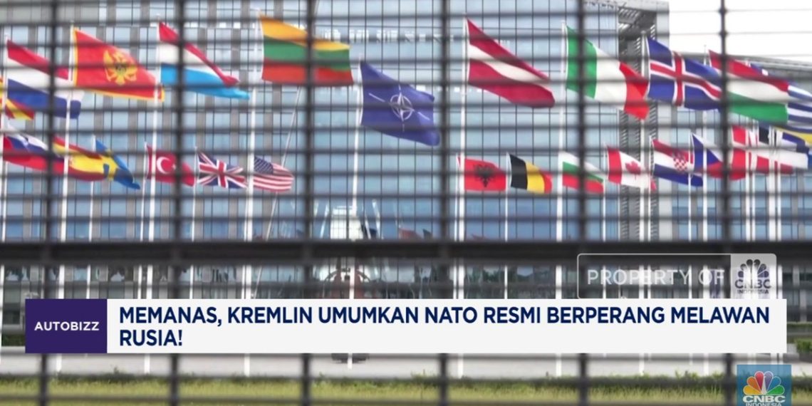 Kremlin Umumkan NATO Resmi Perang Melawan Rusia
