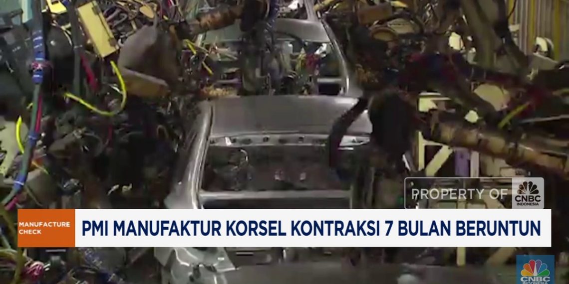 PMI Manufaktur Korea Selatan Alami Kontraksi Selama Tujuh Bulan Berturut-turut