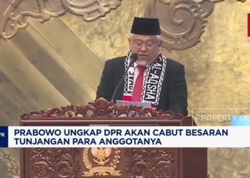 Prabowo Sebut DPR Akan Hapus Besaran Tunjangan Anggotanya