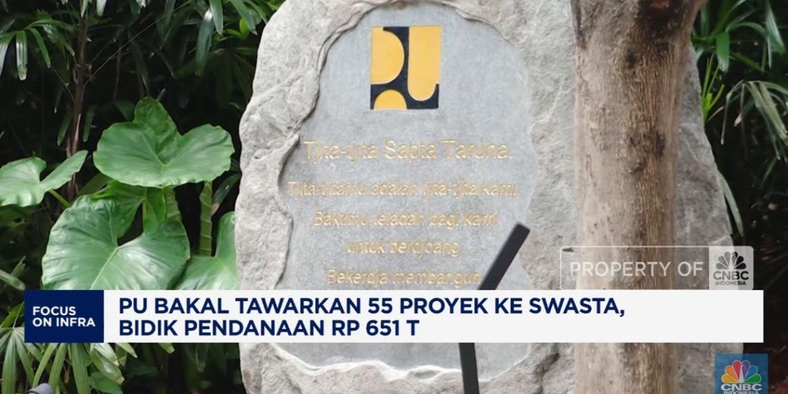 55 Proyek untuk Swasta dengan Target Pendanaan Rp 651 Triliun