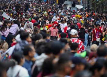 Potret Menarik Jalanan Meksiko dengan Zombie yang Berkeliaran