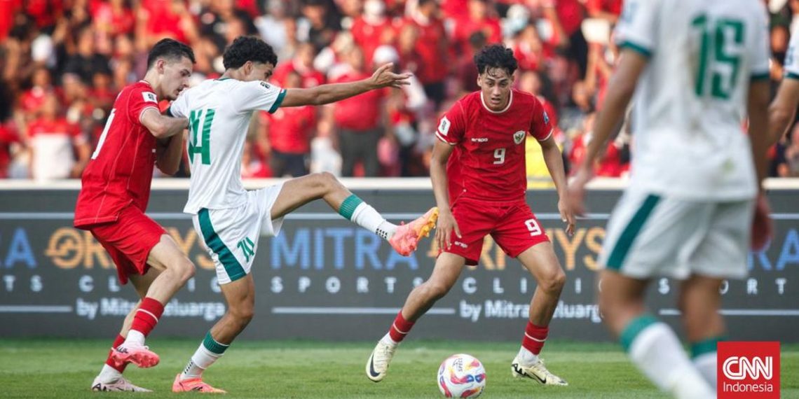 Streaming Langsung Timnas Indonesia vs Irak, Tayang Pukul 02.30 WIB