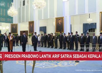 Presiden Lantik Kepala BRIN dan Wakil Ketua MA yang Baru