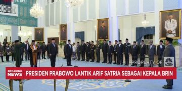 Presiden Lantik Kepala BRIN dan Wakil Ketua MA yang Baru
