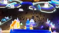 Pertunjukan Cahaya dan Es di Suhu -20 Derajat Celsius Kota Harbin