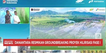 Resmikan Fasilitas Pabrik Bioetanol di Glenmore